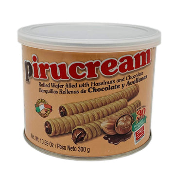 Single Pack Pirucream Chocolate And Hazelnut Wafer 10.59Oz
