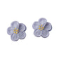 OCREME Royal Icing Sugar Flower Set of 14 - 1 Inch Lilac Decorations for Cakes, Cupcake Toppers, Birthdays, Weddings