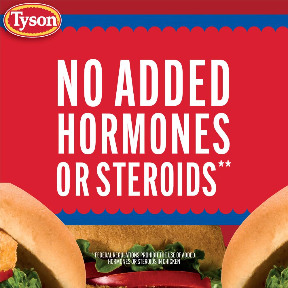 Tyson Frozen Chicken Patties, 23 Oz