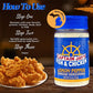 Captain Jay's Fish & Chicken Lemon Pepper Seasoning, 6 oz - Perfect for Fish & Chicken Dishes, World Famous Flavor