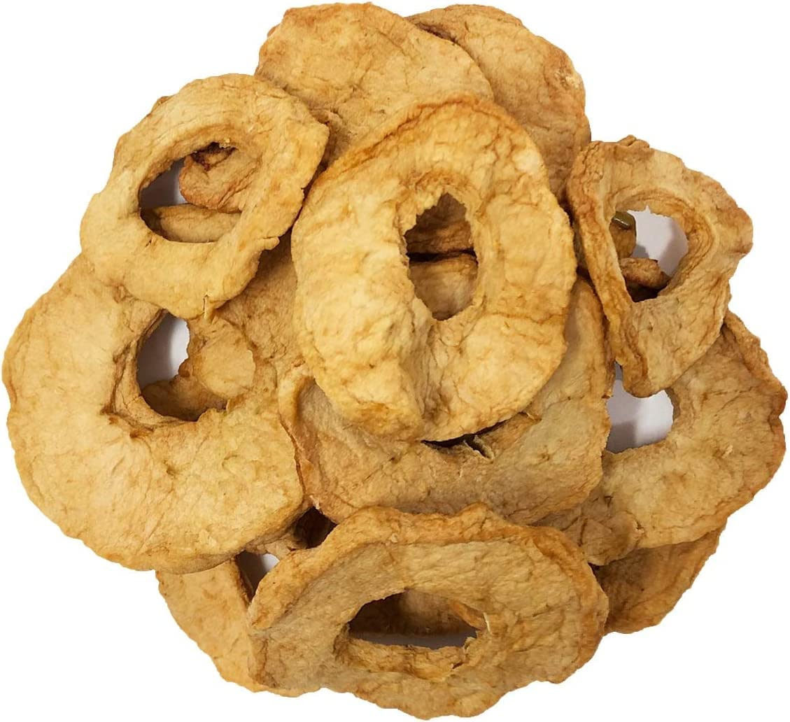 Food to Live Organic Dried Apple Rings - Non-GMO, Vegan, Unsulfured, 2 Pounds