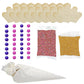 Princess Tiara Designer Cookie Kit - Decorate 8 Tiara-Shaped Sugar Cookies With Glittery Sugar, Icing & Edible Accessories - Nut