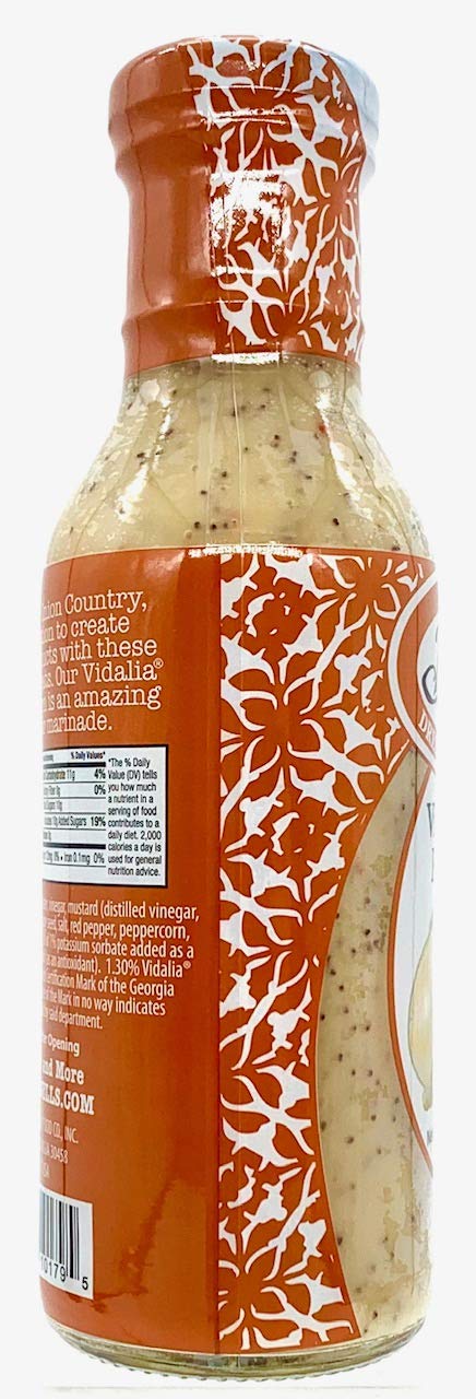 Braswell 'S Vidalia Onion Peppercorn Dressing, Zero Trans Fat, 12 Fluid Ounces (Pack Of 6)