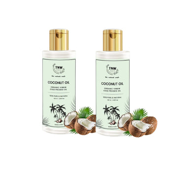Tnw-The Natural Wash Cold Pressed Virgin Coconut Oil For Men And Women | Pure & Natural Enriching & Nourishing Oil For Healthy S
