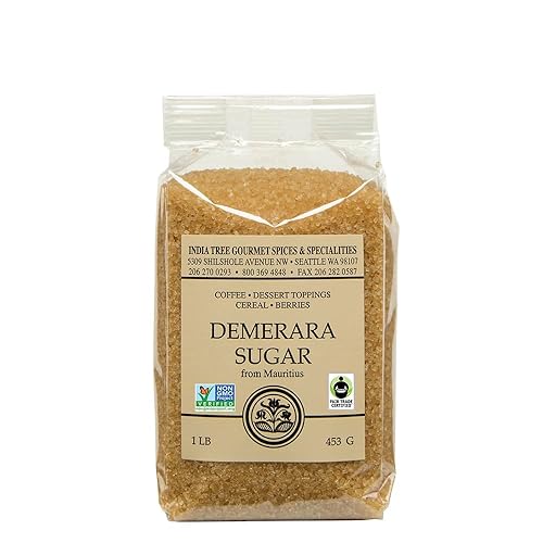 India Tree Gourmet Spices & Specialties Demerara Sugar - Case Of 6 - 16 Oz(D0102H5Kfc6)