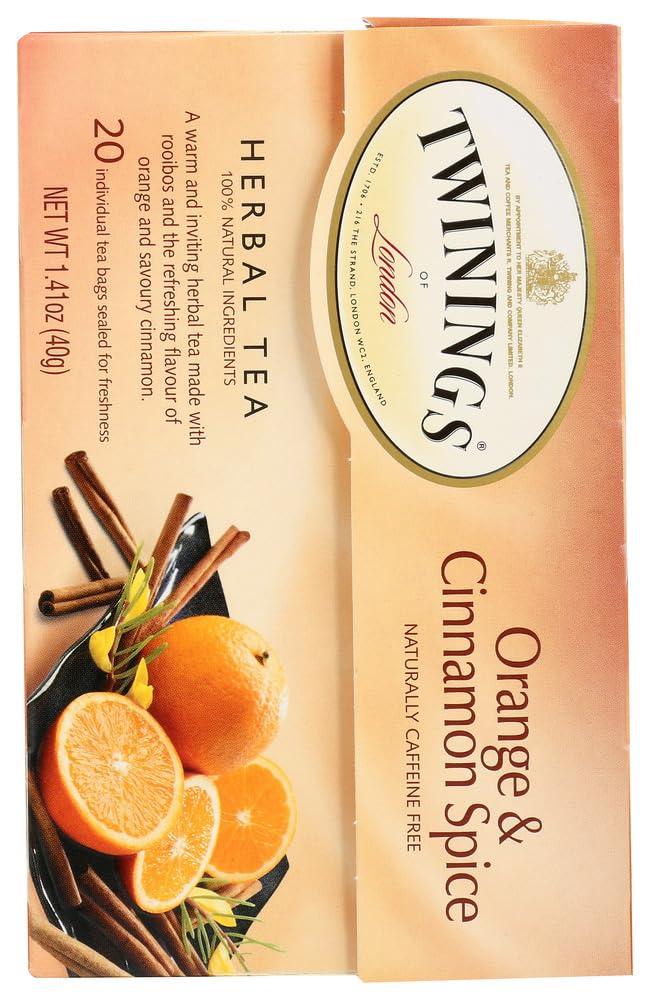Twinings Orange & Cinnamon Spice Tea - 20 Ct By Twinings
