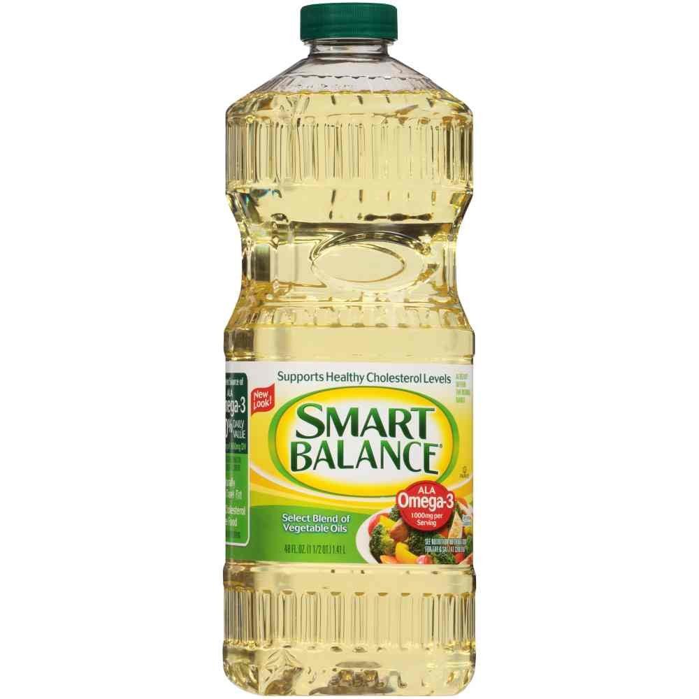 Smart Balance Omega 3 Blend of Vegetable Oil, 48 Ounce -- 9 per case.