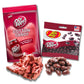 LYZAS SWEETS & TREATS Soda Lovers Gift Bundle - A&W Root Beer & Dr. Pepper Cotton Candy & Jelly Belly Beans, 3.1 oz & 3.5 oz