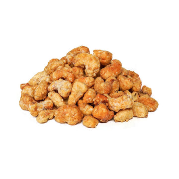 Platinum Toffee Cashews - Plant-Based Protein Snack - 13 oz Resealable Pouch