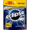 Eclipse Winterfrost Sugarfree Gum, 8.8-Ounce 180 Piece Bag