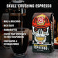 Fire Department Coffee - Gives Back to Firefighters - Skull Crushing Espresso Ground Coffee - Full-Bodied & Bold - Roasted in the USA - Handcrafted with enhanced Coffee Beans - Veteran Owned (12 oz  Pack of 2)