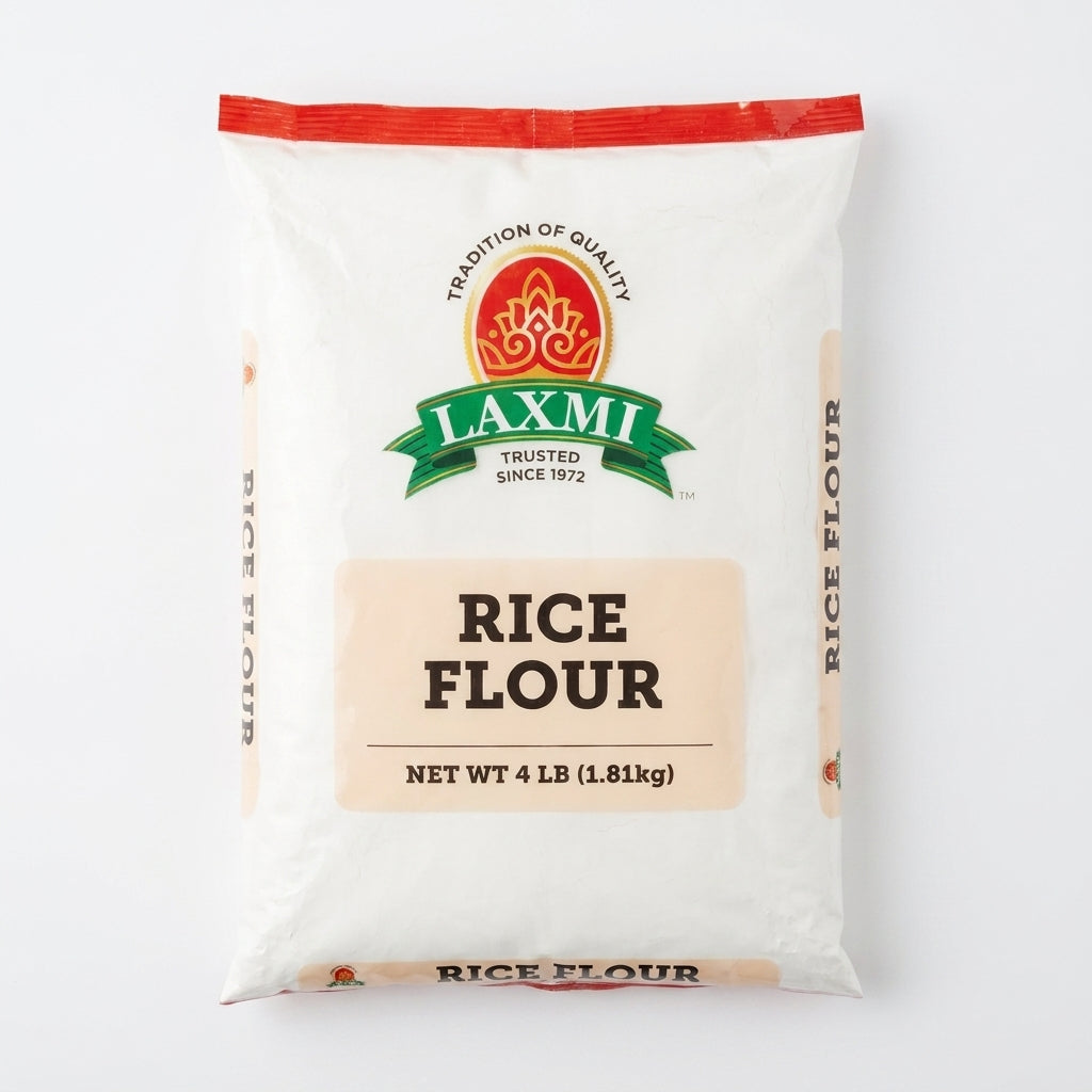 Laxmi Rice Flour 4 lb (1.81kg) - Premium Gluten-Free Baking Flour