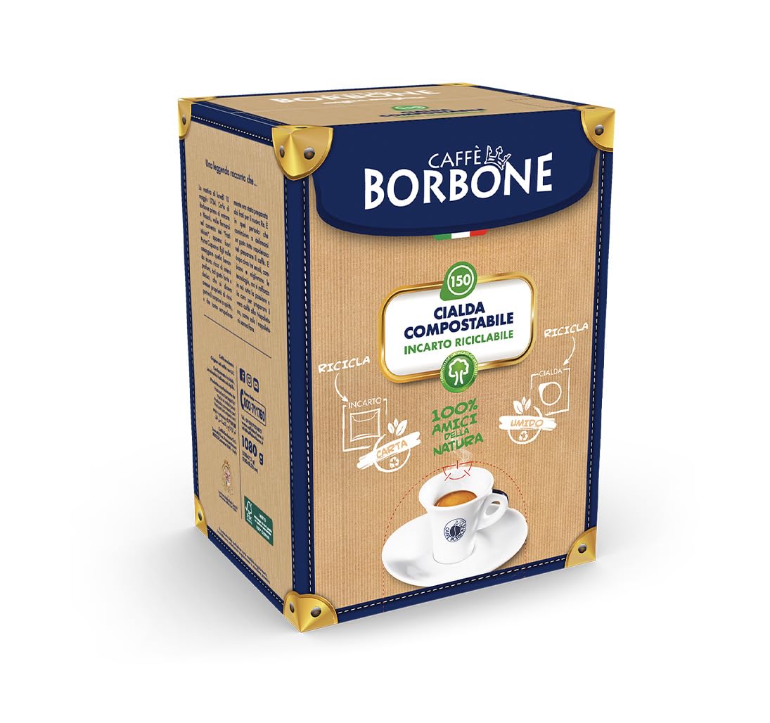 Caffè Borbone ESE Coffee Pods - Decaf Miscela Verde - 150 Count - Model SYNCHKG056426