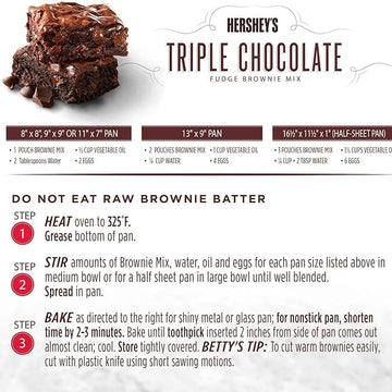 Chocolate Brownie Baking Mix, 4-20 Oz Pack (5 Lbs(1 Pack))