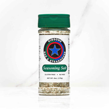 Gibsons Steakhouse Seasoning Salt, 6Oz Bottle