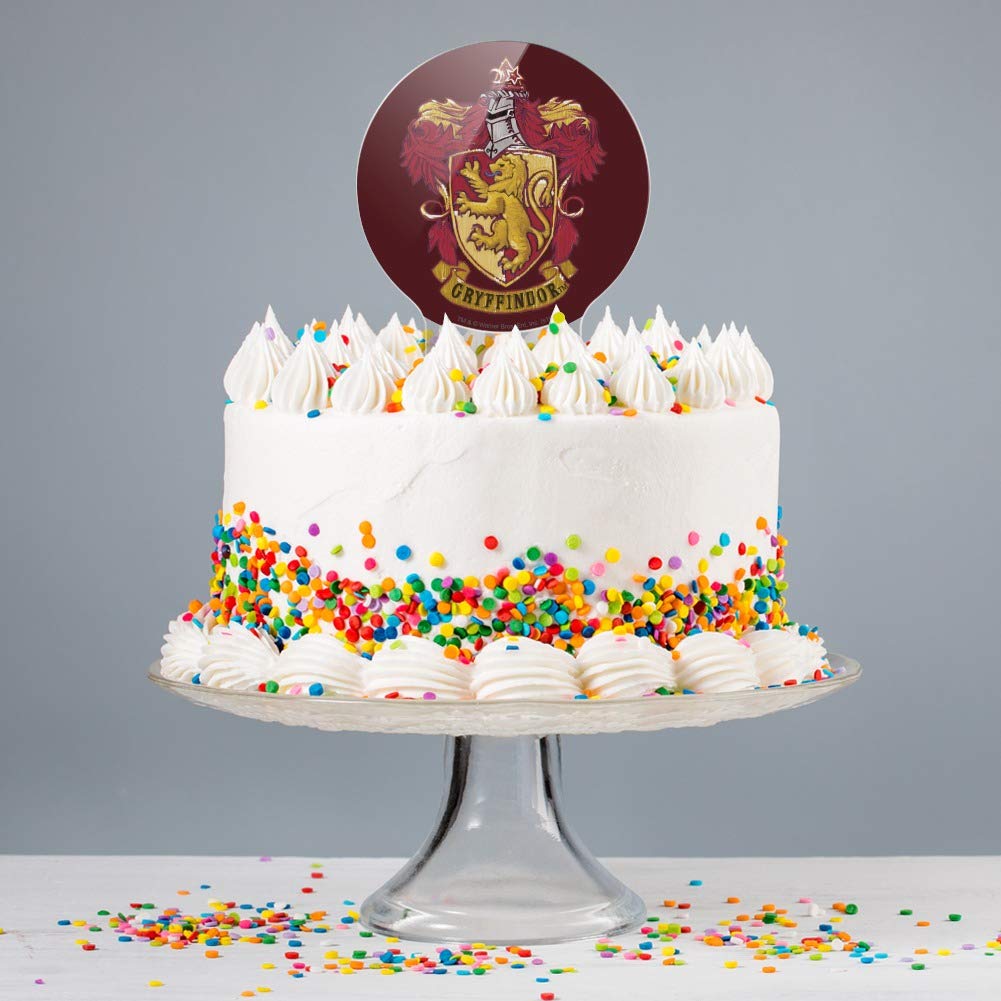 GRAPHICS & MORE Acrylic Cake Topper - Gryffindor Crest Decoration, One Size, Red, Model CAKE.TOPPER.WBGAM037.Z004727_8