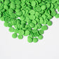 NIPEOR Christmas Green Sprinkles,Rainbow Confetti Sprinkles 3.53oz/100gEdible Sprinkle Topping Confetti Sprinkles, Round Sprinkl