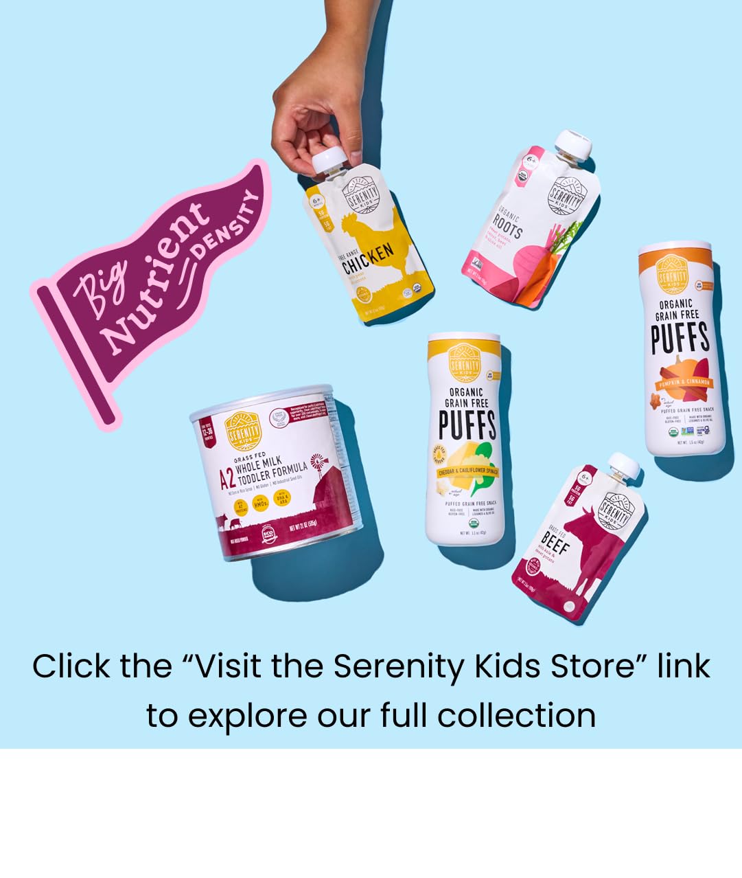 Serenity Kids 7+ Months World Explorers Beef Kebab Baby Food Pouches - 3.5 Oz, Pack Of 6-5G Protein Baby Food With Meat - Snack With Grass-Fed Beef & Veggies - Convenient On-The-Go Toddler Snacks