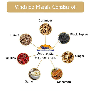 Rani Vindaloo Curry Masala Spice Blend, 80oz (5lbs), All Natural, Salt Free, Vegan, Gluten Friendly, NON-GMO, Indian Origin