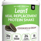 N53 Lean1 Meal Replacement Protein Powder, Cookies and Cream Flavor, 15 Serving tub, No Sugar Added