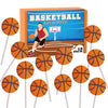 Basketball Candy Lollipops - 18 Count Individually Wrapped Suckers - Great for Basketball Party Favors - Sports Snacks - Basketb