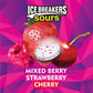 ICE BREAKERS Sours Assorted Fruit Flavored Sugar Free Mints Tins (8 Count) and ICE BREAKERS Duo Fruit Plus Cool Strawberry Sugar