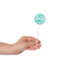 Aqua Light Blue Lollipops, 24 Pack, Blue Suckers, Blue Lollipops Individually Wrapped, Blue Lollipop Suckers Bulk, The Hampton P
