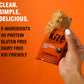 Kize Energy Bar, Peanut Butter Chocolate Chip, 6 Ingredients, 9G Protein, Clean & Simple Real Food, Gluten Free, Non-Gmo, Dairy