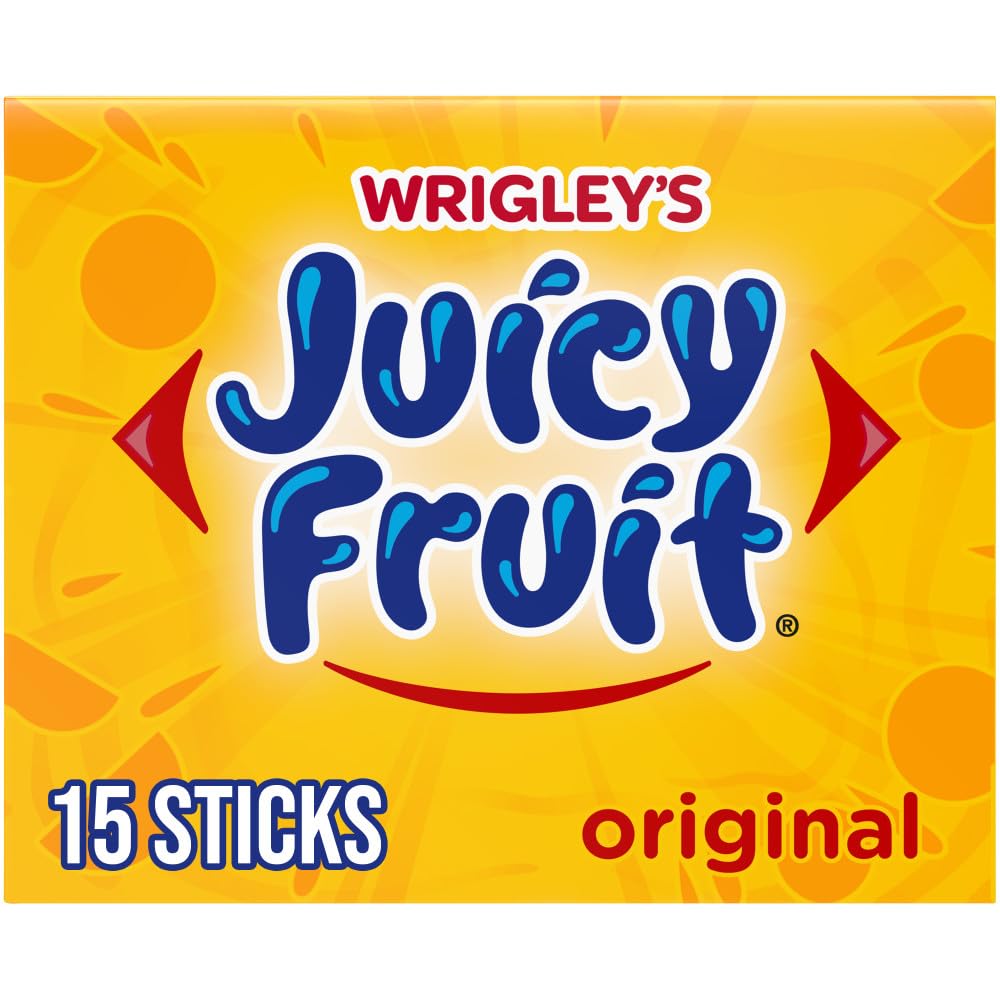 Wrigleys, Juicy Fruit Gum, 15-ct