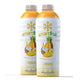 Smartfruit Aloha Pineapple + Prebiotic – 100% Real Fruit Purée With Pineapple, Banana, Apple & Coconut – Great For Smoothies, Juice, Yogurt, Cocktails, Teas – High In Vitamin A – 2-Pk, 48Oz Each