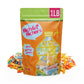 Generic Nik-L-Nips Vintage Wax Bottle Candy Drinks - 72 Units, 1 Pound Pack, Sweet and Sour Mix, Party Favor Bag
