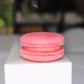 Macarons Gift Box Of 24 - Strawberry French Macarons, Gourmet Cookie Gift Box, Macaroon