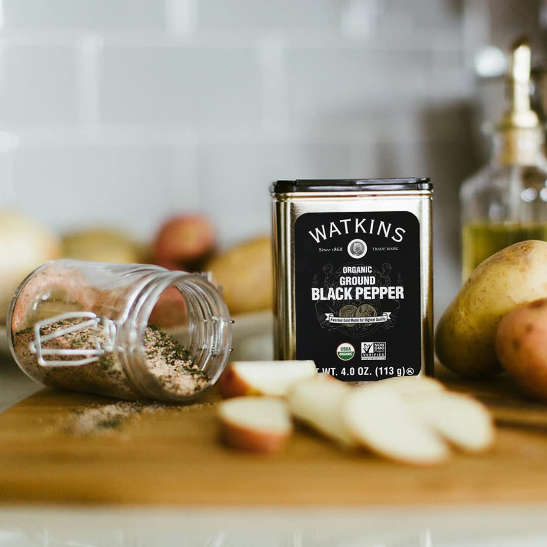Watkins Ground Black Pepper ( 4oz )