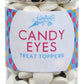 Festival Candy Eyes Treat Toppers, 2.9 Ounce