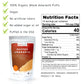 Powbab Puffed Amaranth - 100% Organic Amaranth Popped In Usa Whole Puffs. Good Protein Source, No Oil Or Salt, No Sugar Added, Unsweetened Cereal. Expanded Amaranth Grain Seeds In Bulk, Non-Gmo (5 Oz)
