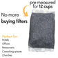 Sarasota Coffee Filter Packs | Medium Roast Breakfast Blend | Low Acid Pouches Gourmet Sampler Gift Set Ground Coffee In Filters