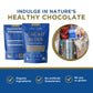Earth Echo: Cacao Bliss - Organic Chocolate Cacao Powder Mix With Cinnamon, Turmeric, Mct Oil And Lucuma Unsweetened Cocoa Powde
