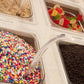 Rainbow Sprinkles Bulk - 6 Pounds - Bulk Rainbow Jimmies - Kosher - Decorating Cookies, Ice Cream Toppings, Cake