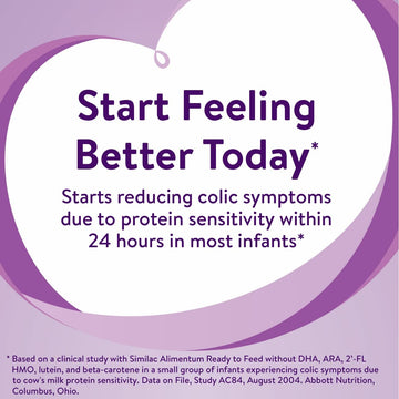 Similac Alimentum With 2-Fl Hmo Hypoallergenic Infant Formula, For Food Allergies And Colic, Suitable For Lactose Sensitivity, B