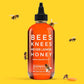 Bees Knees Meyer Lemon Honey, 12.5 Oz, Pure Honey With Citrus, Gluten Free, Paleo Friendly Wildflower Natural Honey For Tea, Coo