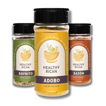 Healthy Rican Herbs Spice Seasoning Mix Adobo Sazon Sofrito Dry Non Gmo No Preservatives Msg Artificial Coloring Gluten Free Dia