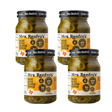 Mrs. Renfros Nacho Sliced Jalapeo Peppers Crisp (16-Oz. Jars, 4-Pack)