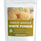 HOLFLYING Dried Whole White Fungus Mushrooms - All-Natural Tremella for Cooking - 2.8 oz