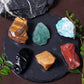 Forby 3 Lbs Bulk Rough Madagascar Stones Mix - Large 1'' Natural Raw Stones Crystal For Tumbling, Cabbing, Fountain Rocks, Decor