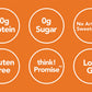 Think Thin 20 Pack (2 X Box of 10) (1 200g) - (Creamy Peanut Butter)