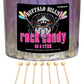 Buffalo Bills Tutti-Frutti (Lavender) Rock Candy On A Stick (36-Ct Tub Lavender Rock Candy Sticks)