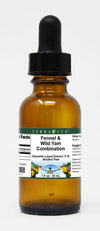 Fennel & Wild Yam Combination Glycerite Liquid Extract (1:5) - No Flavor (1 oz, ZIN: 522452)