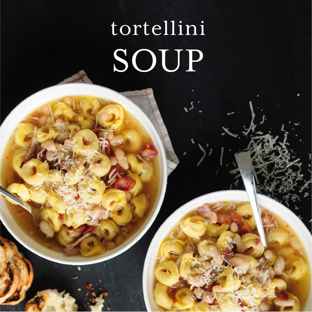 Delallo Three-Cheese Tortellini Pasta 8.8Oz Package 12-Pack