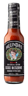 Melindas Original Habanero Pepper Hot Sauce, XXXXtra Reserve, Kosher, 5 Ounce (Pack of 12)