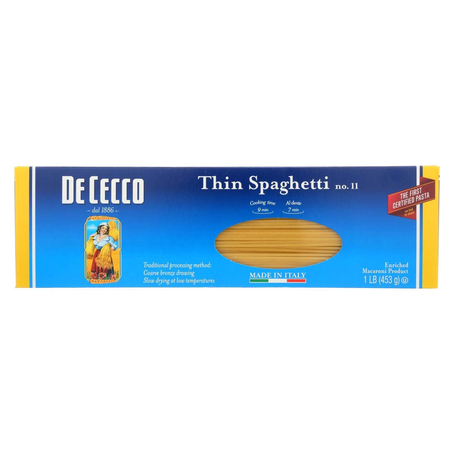 Thin Spaghetti #11 16 Ounces (Case Of 20)